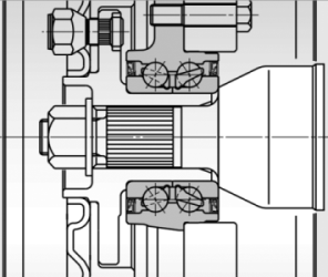 Схема установки ступичного узла HUB-II