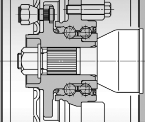 Схема установки ступичного узла HUB-III